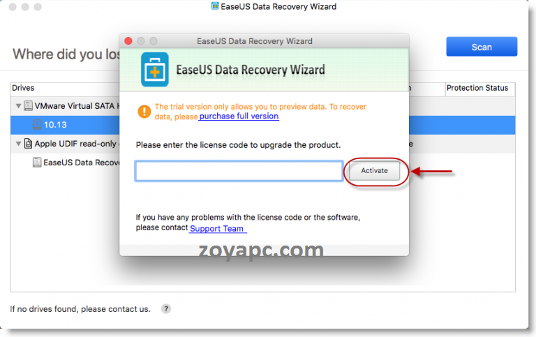 EaseUS Data Recovery Wizard Crack zoyapc.com