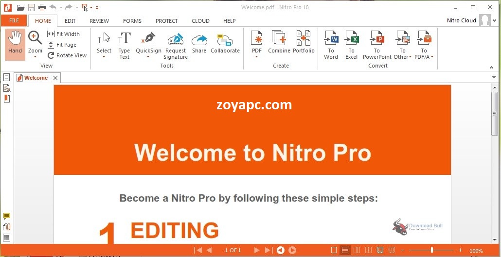 Nitro Pro Crack zoyapc.com