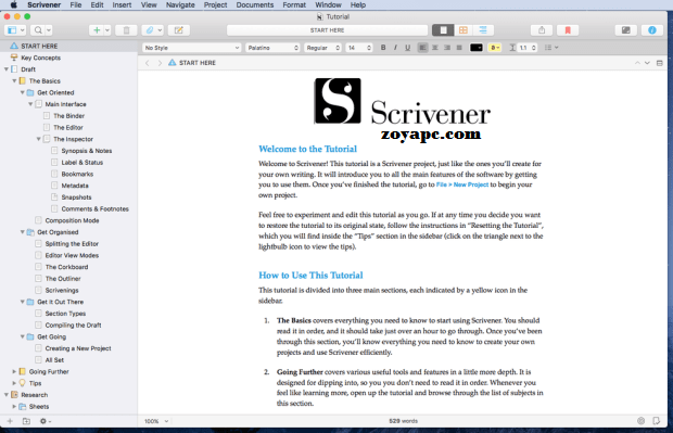 Scrivener Crack-zoyapc.com
