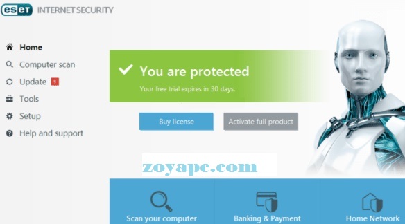 ESET Internet Security Crack-zoyapc.com