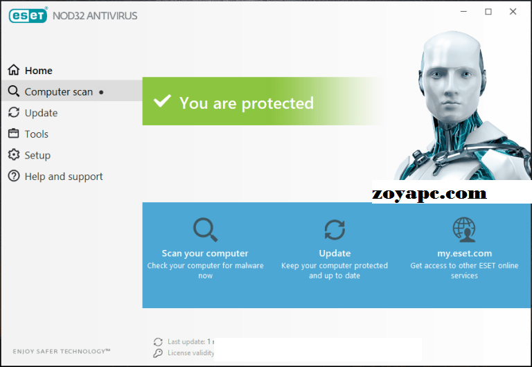 ESET NOD32 Antivirus Crack-zoyapc.com