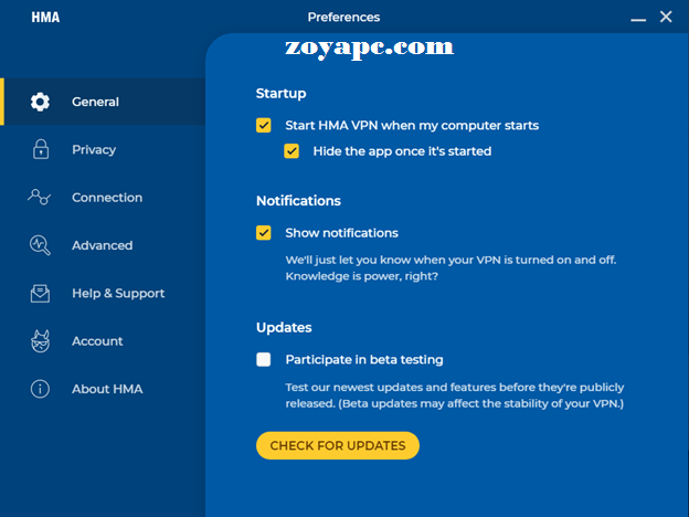 HMA Pro VPN Crack-zoyapc.com